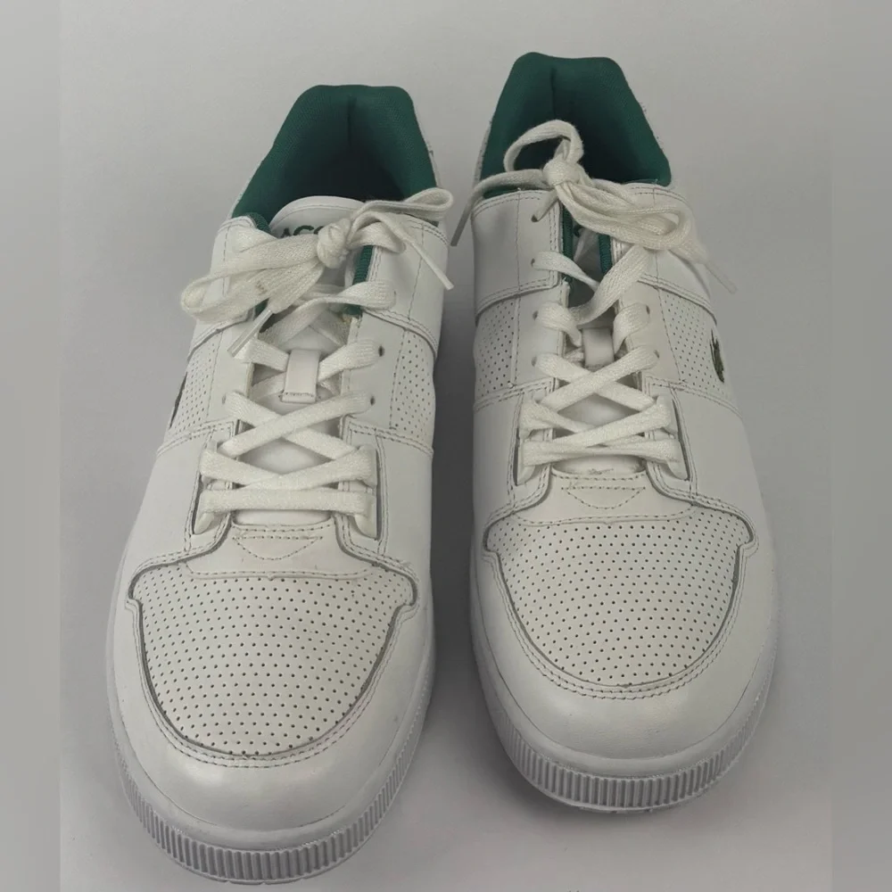 Lacoste Thrill 319 1 US SMA White Leather Sneakers Men’s Size 12